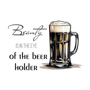 Beer Set elle çizilmiş, harflerle Taslak Çizim Vektör İllüstrasyonu. Ekim Festivali için esrarengiz bira barları koleksiyonu: cam, kupa, hop, bira musluğu, atıştırmalıklar.