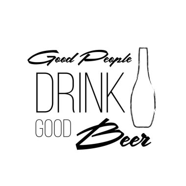 Beer Set elle çizilmiş, harflerle Taslak Çizim Vektör İllüstrasyonu. Ekim Festivali için esrarengiz bira barları koleksiyonu: cam, kupa, hop, bira musluğu, atıştırmalıklar.