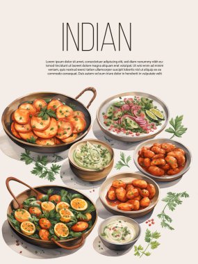 Hint mutfak baharat Hindistan Haritası curry, zencefil ve anason vektör tasarımı masala baharat biber ve zerdeçal curcuma, safran veya vanilya ve Hindistan cevizi ile