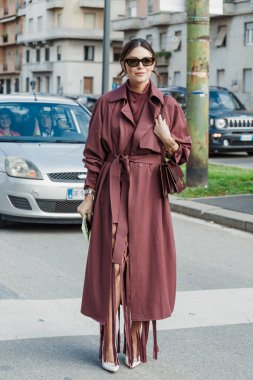 Milan Moda Haftası Kadın Giyim / Yaz 2024 'te Salvatore Ferragamo' nun dışında bir konuk..