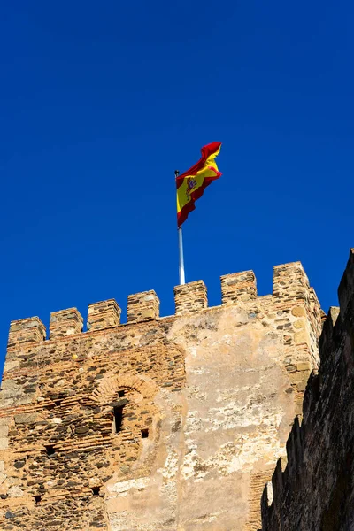 Fuengirolla Spanyolország 2022 Szeptember Spanyol Zászló Spanyolországi Fuengirolában Található Sohail — Stock Fotó