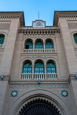 Granada, İspanya - 24 Eylül 2022: Granada, İspanya 'da Bullring Meydanı 24 Eylül 2022