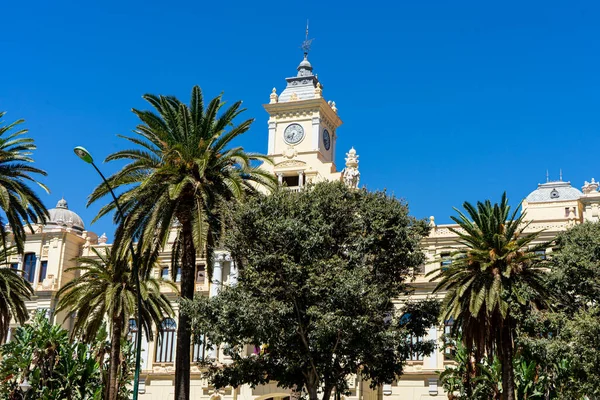 Malaga Spanien September 2022 Málagas Rathaus Málaga Spanien September 2022 — Stockfoto