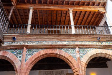 RONDA, SPAIN - OCTOBER 23, 2022: Mondragon Palace museum in Ronda, Spain on October 23, 2022