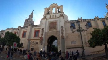 SEVILLA, SPAIN - DECEMBER 31, 2022: The Cathedral of Saint Mary of the See (Seville Cathedral) in Sevilla, Spain on December 31, 2022
