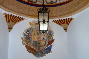 RONDA, SPAIN - OCTOBER 23, 2022: Mondragon Palace museum in Ronda, Spain on October 23, 2022