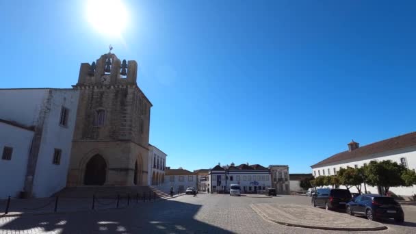 Faro Portugalsko Března 2023 Historické Centrum Města Faro Portugalsko Března — Stock video