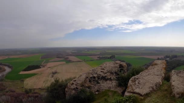 Almodovar Del Rio Espagne Février 2023 Vue Panoramique Depuis Château — Video