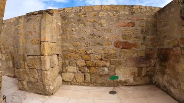 Cordoba Spanien Ferbuari 2023 Ruinerna Medina Azahara Befäst Arabisk Muslimsk — Stockvideo