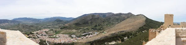 Jaen Spanien April 2023 Panoramablick Von Der Mittelalterlichen Burg Santa — Stockfoto