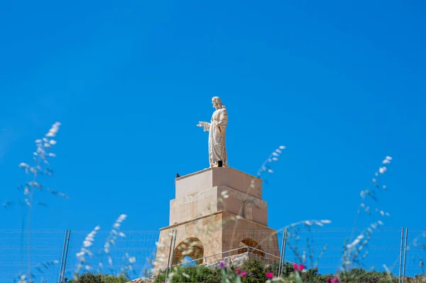 알메리아 스페인 2023 스페인 알메리아에 크리스토 기념비 — 스톡 사진