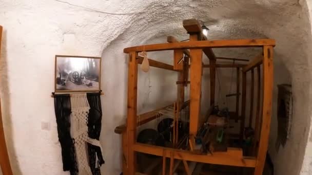 Granada Spania Aprilie 2023 Muzeul Cuevas Del Sacromonte Din Granada — Videoclip de stoc