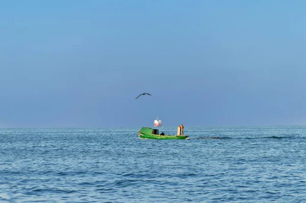 Coucher Soleil Sur Mer Noire Ukraine — Photo