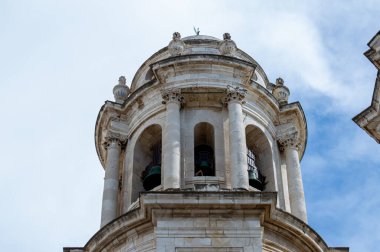 CADIZ, İspanya - 30 Nisan 2023: Cadiz Katedrali 30 Nisan 2023