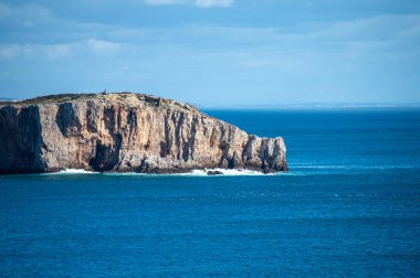 Lagos, Portekiz 'in dışındaki Algarve kıyısında. Portekiz plajları ve kıyıları.