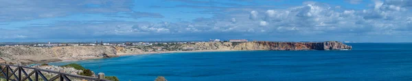 Algarve Küste Außerhalb Von Lagos Portugal Portugiesische Strände Und Küsten — Stockfoto