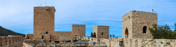 Jaen Spain April 2023 Середньовічний Замок Санта Каталіна Сонячний День — стокове фото