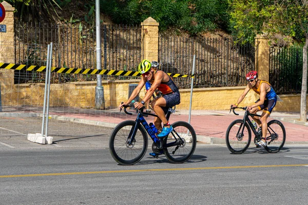 Benalmadena Spain 2023年5月13日 2023年5月13日在西班牙Benalmadena的Costa Del Sol街上举行的自行车比赛 — 图库照片