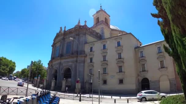Madrid Espanha Julho 2023 Basílica Real São Francisco Magno Madri — Vídeo de Stock
