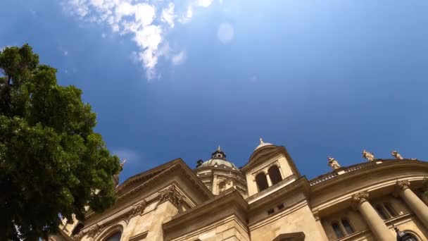 Budapest Hongarije Juli 2023 Sint Stefanusbasiliek Romeinse Katholieke Kathedraal Ter — Stockvideo