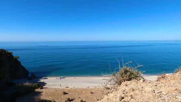 皮诺海湾西班牙南部安杜拉西亚拉赫拉杜拉 — 图库视频影像