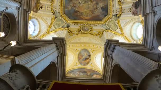 Madrid Spagna Luglio 2023 Visita Palazzo Reale Madrid Nella Giornata — Video Stock