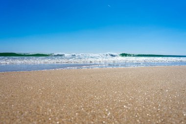 JUZCAR, İspanya - 6 Ekim 2023: Juzcar, İspanya 'daki Mavi Şirinler Köyü 6 Ekim 2023