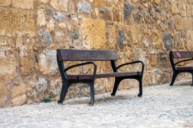 ANTEQUERA, İspanya - 17 Eylül 2023: Antequera, İspanya 'nın tarihi merkezinde yürüyüş 17 Eylül 2023