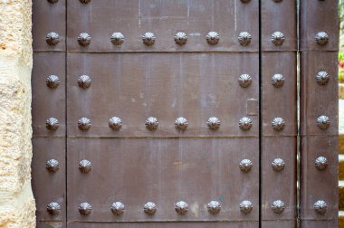 ANTEQUERA, İspanya - 17 Eylül 2023: Antequera, İspanya 'da Santa Maria Belediye Başkanı Kraliyet Koleji Kilisesi