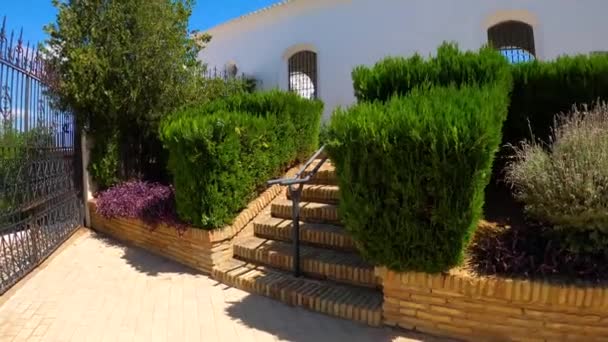 Huelva Espagne Juin 2023 Chapelle Nuestra Seora Cinta Vierge Patronne — Video