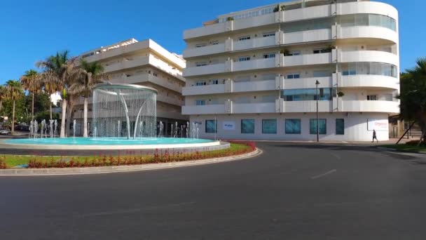 Estepona Spagna Luglio 2023 Passeggiata Nel Centro Della Città Nella — Video Stock