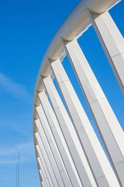 VALENCIA, İspanya - 2 Şubat 2024: İspanya Mimarisi 2 Şubat 2024 tarihinde İspanya 'nın Valencia kentindeki kamu ticari ve tarihi caddelerde