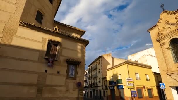 Antequera Ισπανια Σεπτεμβριου 2023 Περπάτημα Στο Ιστορικό Κέντρο Της Antequera — Αρχείο Βίντεο