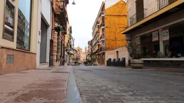 Antequera Spanien September 2023 Spaziergang Historischen Zentrum Von Antequera Spanien — Stockvideo