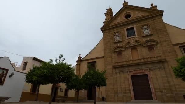 Antequera Spagna Settembre 2023 Passeggiata Nel Centro Storico Antequera Spagna — Video Stock