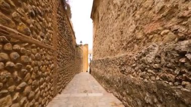 ANTEQUERA, İspanya - 17 Eylül 2023: Antequera, İspanya 'da Santa Maria Belediye Başkanı Kraliyet Koleji Kilisesi