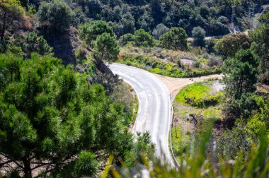 Molinos Nehri, Istan, Marbella, İspanya 'ya yürüyüş yolu