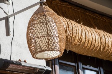 MALAGA, İspanya - 13 Ağustos 2023 'te İspanya' nın Malaga kentindeki Larios caddesinde sabah yürüyüşü