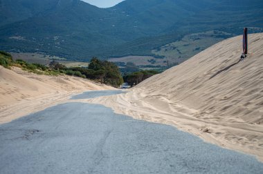 Valdevaqueros Dune Tarifa 'da, Cebelitarık Boğazı, İspanya