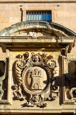 SALAMANCA, İspanya - 17 Eylül 2024: Salamanca Üniversitesi, İspanya 17 Eylül 2024