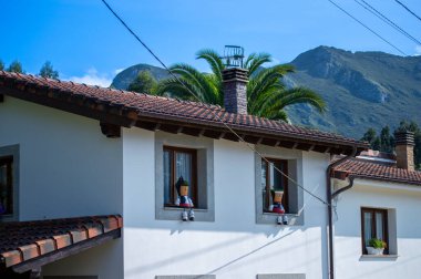 GARANA, İspanya - 15 Eylül 2024: 15 Eylül 2024 'te İspanya' nın Garana kentindeki Pria Bufones 'a Yürüyüş