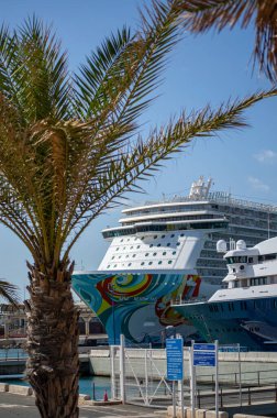 MALAGA, İspanya - 4 Eylül 2023: 4 Eylül 2023 tarihinde İspanya 'nın Malaga kentinde 