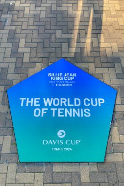 MALAGA, İspanya - 22 Kasım 2024 Dünya Tenis Kupası, Finaller - 22 Kasım 2024 tarihinde İspanya 'nın Malaga kentinde Davis Kupası
