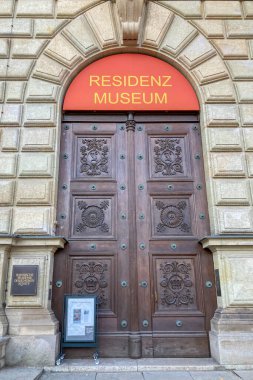 MÜZİK, GERMANE - 2 Aralık 2024: Münih Konağı, Almanya 'nın Münih kentindeki Wittelsbach hükümdarlarının eski kraliyet sarayı.