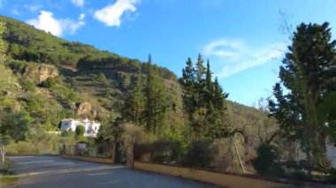 ALCAZAR, SPAIN - 17 Şubat 2024: 17 Şubat 2024 'te Alcazar' daki Maroma zirvesine ulaşmak için 