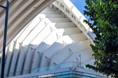 OVIEDO, İspanya - 16 Eylül 2024: Oviedo Kongre ve Sergi Merkezi 16 Eylül 2024