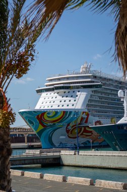 MALAGA, İspanya - 4 Eylül 2023: 4 Eylül 2023 tarihinde İspanya 'nın Malaga kentinde 