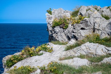 Pria Havadeliği olarak da bilinen Cantabrian Denizi 'ndeki Pria Bufones kayalıkları İspanya' nın Asturias kentinin kuzey kıyısında bulunan büyüleyici bir doğal jeolojik fenomendir..