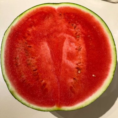 Yarım karpuz manzarası 