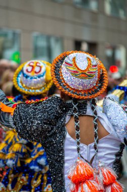 FUENGIROLA, İspanya - 1 Mayıs 2024: Fuengirola, İspanya 'daki Uluslararası Fuar Fuarı' nın açılış töreni